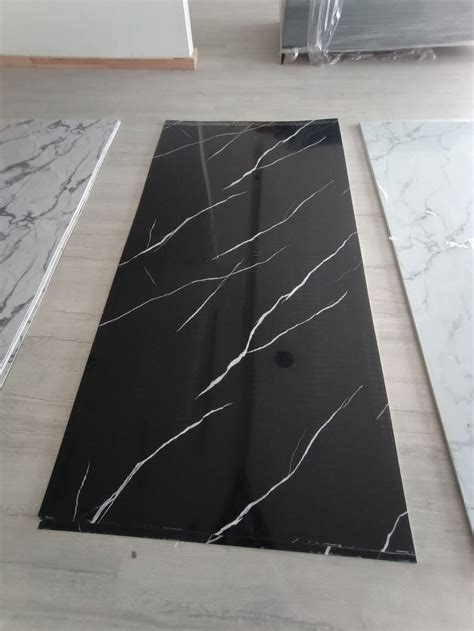 Placa Pvc Marmolizado Simil Marmol X X Mm Marquina