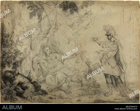 FRENCH 19TH CENTURY. Circe and Ulysses. Dimensions: overall: 44.5 x 60. ...