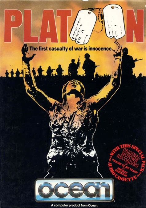 Platoon Zx Spectrum Box Cover Art Mobygames