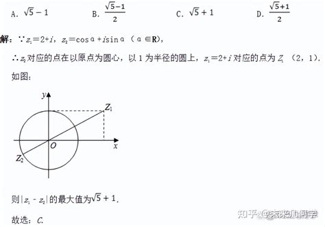 高中数学：复数运算高考常见题型及其解题方法归纳 知乎