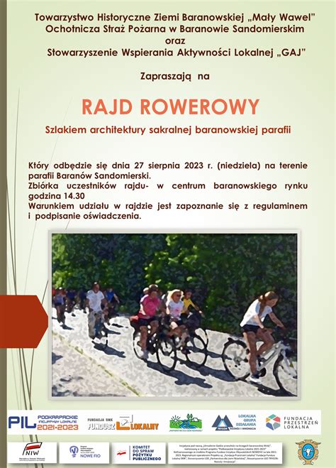 Rajd Rowerowy Dla Mieszka C W Gminy