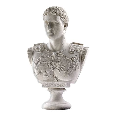 Shop Design Toscano Caesar Augustus Of Prima Porta Bust 33-in Garden ...