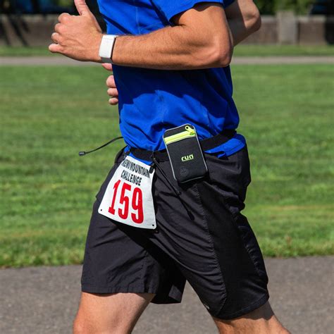 Race Bib Belt With Zipper Pouch For Runnerstriathletes Gone For A Run