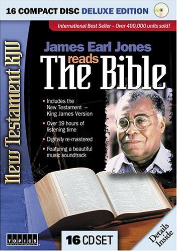 James Earl Jones Reads The Bible New Testament Kjv By Anonymous Goodreads