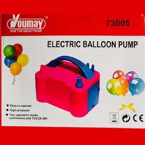 Ripley Inflador De Globos Port Til El Ctrico Doble Boquilla Multicolor