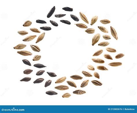 Large Set Of Malt On A White Background Stock Photo Image Of White