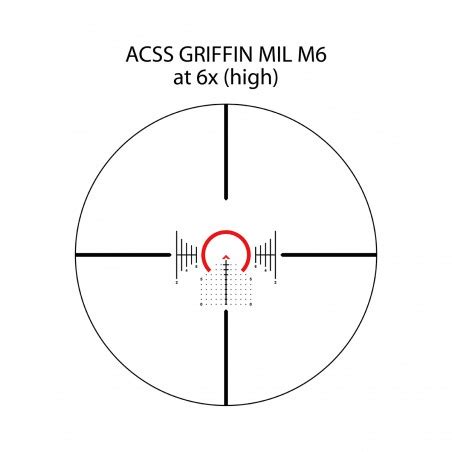 Visor Primary Arms 1 6x24 GLX FFP disponible con retícula ACSS Griffin