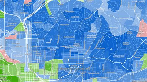 Race Diversity And Ethnicity In Virginia Highland Atlanta Ga