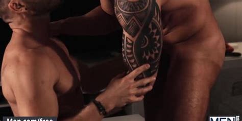 Mencom Handsome Tyler Berg Drilling Matt Anders Ass With His Raw Dick Tnaflix