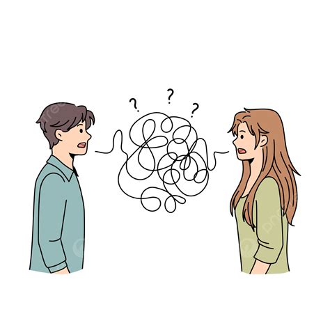 Problemas En La Comunicaci N Del Concepto De Pareja Png Dibujos Pareja