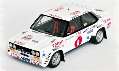 Miniature Fiat 131 1 43 Trofeu Abarth No 8 Rallye WM 1000 Lakes Rallye