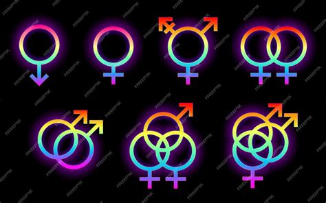 Premium Vector | LGBT symbols