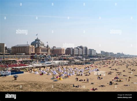 scheveningen beach  holland casino building  popular location