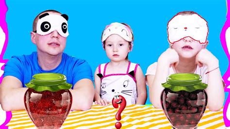 Угадай на вкус еду /Джем челлендж - YouTube