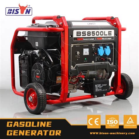 Bison Kw Generador Ats Ohv V Electric Gas Gasoline Small Petrol