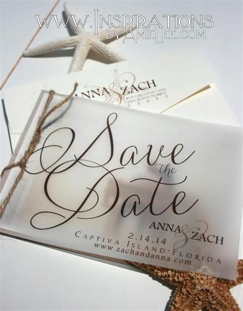 Save The Date Invitations De Mariage Mariage Sur La Plage