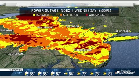 Nbc10 First Alert Weather Severe Storms To Hit Region On Wednesday Nbc10 Philadelphia