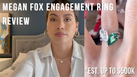 Megan Fox Engagement Ring I Detailed Review I Jewelry Entrepreneur