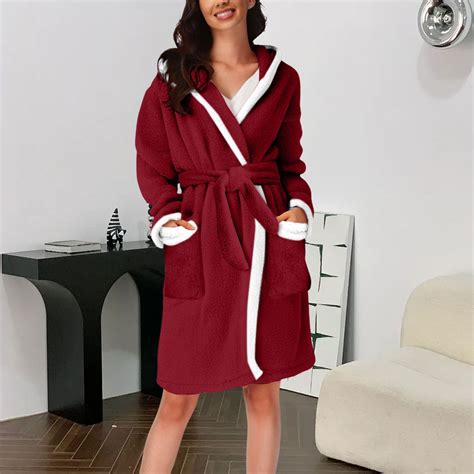 Clearance Yunmei Bath Robes For Women After Shower Womens Fall Winter