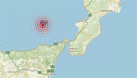 Terremoto Nelle Isole Eolie Scossa Di Magnitudo Nella Notte