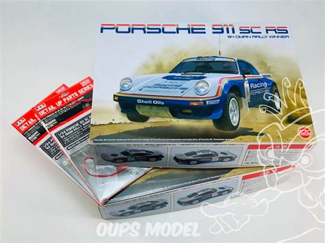 NuNu Maquette Voiture De Rallye PN24011 PORSCHE 911 SC RS 84 OMAN