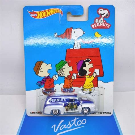 Promo Hot Wheels Peanuts Snoopy 56 Ford F 100 Panel Hotwheels Pop