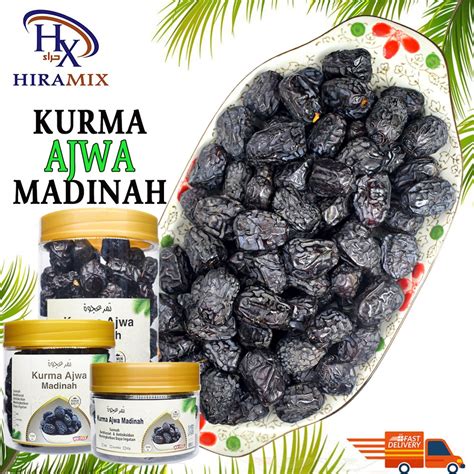 Kurma Medjool Safawi Ajwa Vi Medjoul Mabroom Tangkai Mariami Sukkari