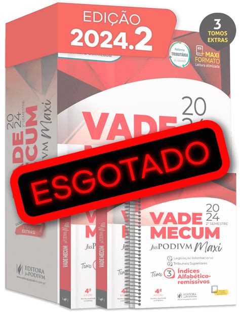 Vade Mecum Juspodivm Semestre Tradicional Capa Rosa