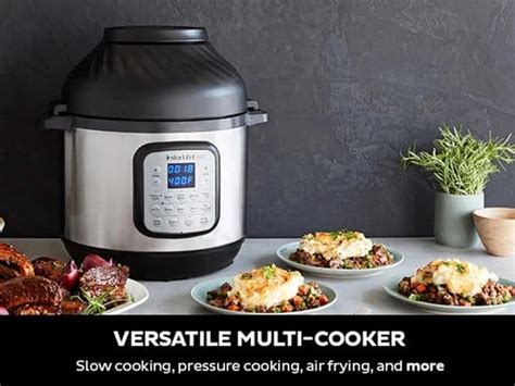 Instant Pot Duo Crisp L Multicooker Met Airfryer In