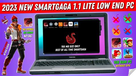 New Smartgaga Lite Best Version For Free Fire Gb Ram Low