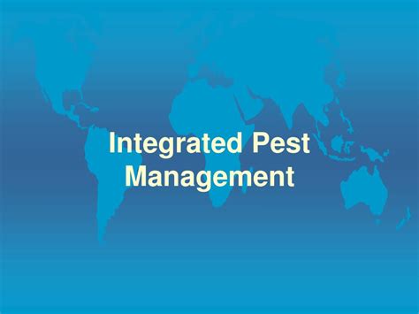 Ppt Integrated Pest Management Powerpoint Presentation Free Download