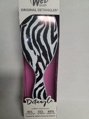 Wet Brush Original Detangler Safari Zebra Brush EBay