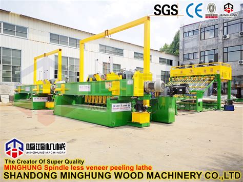 Rotary Veneer Line For Peeled Veneers Decorative Veneers Shandong