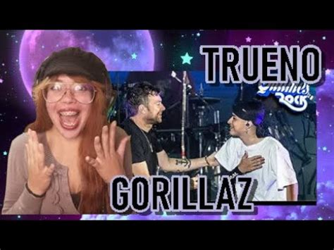 Reacci N A Gorillaz Ft Trueno Clint Eastwood Quilmes Rock