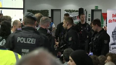 Palästina Kongress in Berlin kurz nach Beginn von Polizei aufgelöst