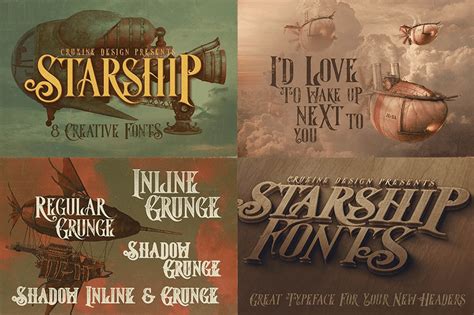 7 Top Steampunk And Victorian Fonts