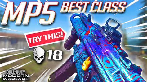 TRY THIS MP5 CLASS SETUP BEST CLASS SETUP FOR MODERN WARFARE WARZONE