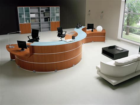 Glass Reception Desk | Richardsons Office Furniture and Supplies