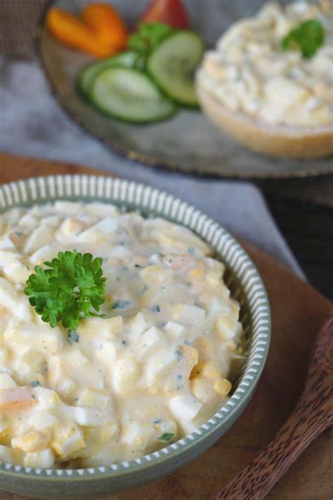 Klassischer Eiersalat Wie Bei Oma Ddr Rezept