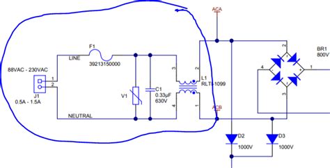 Emi Filter Schematic Diagram - Circuit Diagram