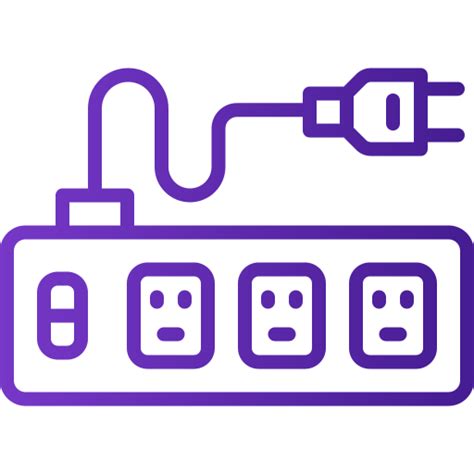 Power Strip Free Electronics Icons