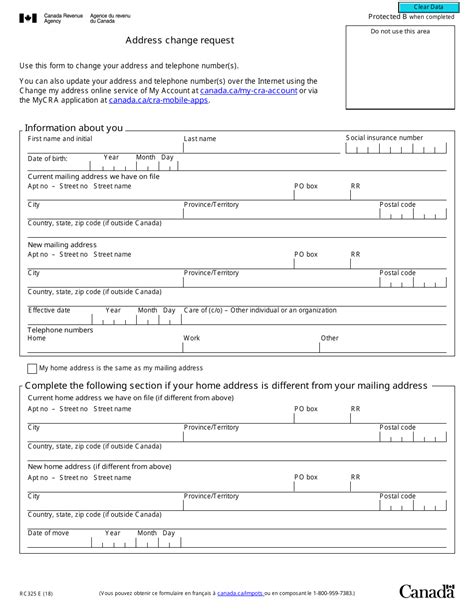 Cra Change Of Address Phone Number McGear Hub