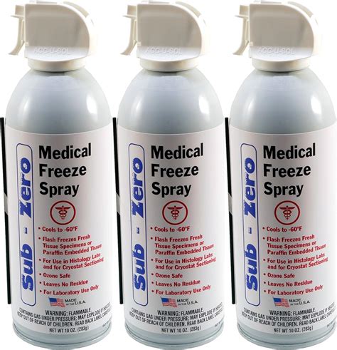 Medical Freeze Spray Max Professional 3x 10oz Units