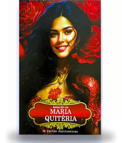 Tarot Pomba Gira Maria Quitéria 36 Cartas Autoexplicativas MercadoLivre