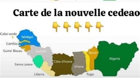 Photo Le Niger Le Mali Et Le Burkina Faso Quittent La CEDEAO