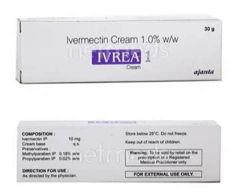 Ivermectin Cream Ivrea G At Rs Tube In Nagpur Id