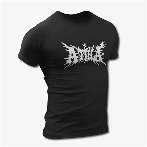 Attila T-Shirt, Attila Band Logo Black Tee Shirt, Nu Metal Merchandise ...