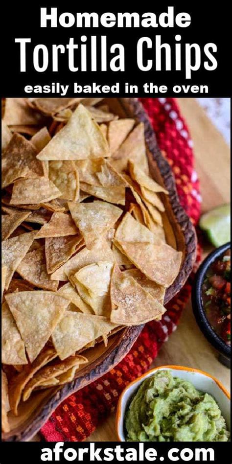 Baked Tortilla Chips Homemade Healthy Tortilla Chips