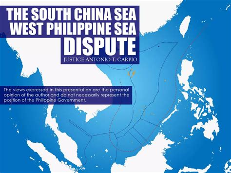 Justice Antonio T Carpios Lecture On The South China Sea Dispute At