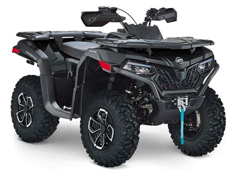 New 2024 CFMOTO CForce 600 Nebula Black ATVs For Sale In Tarentum